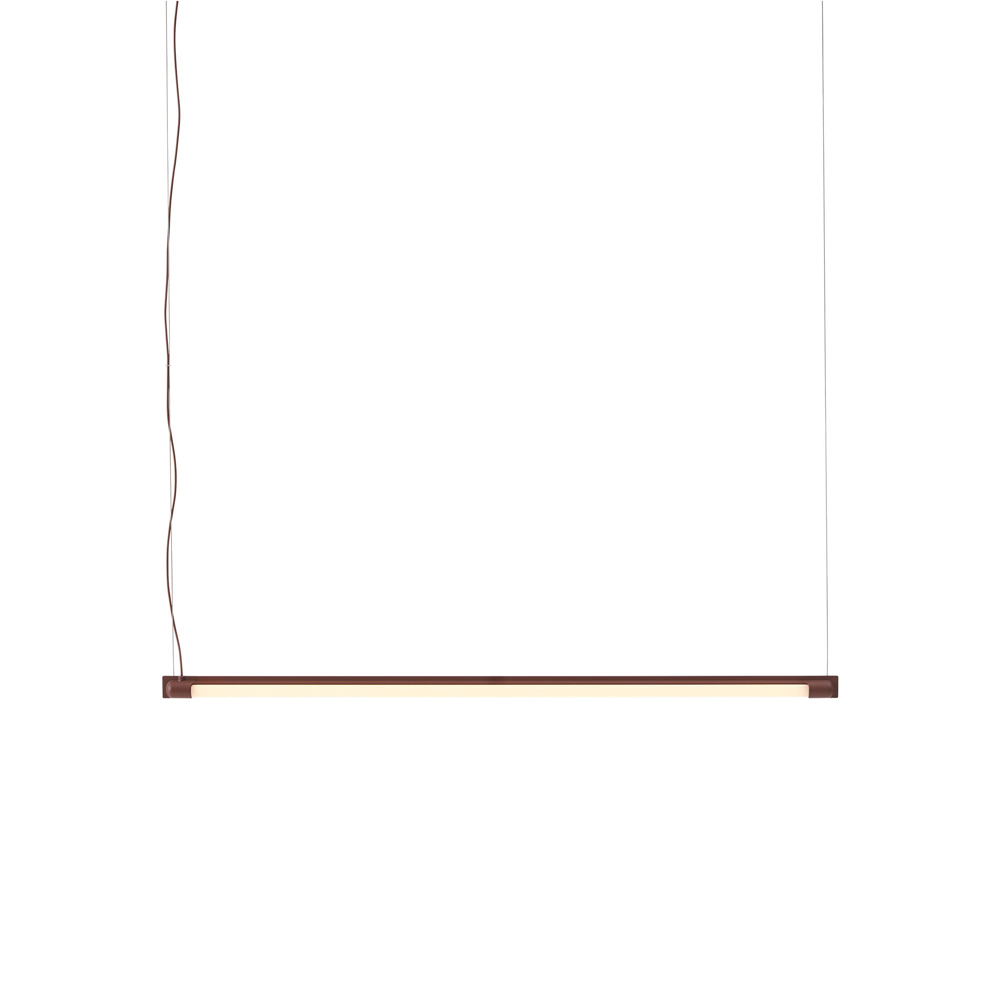 Muuto Fine LED Pendelleuchte 90cm deep red 22757