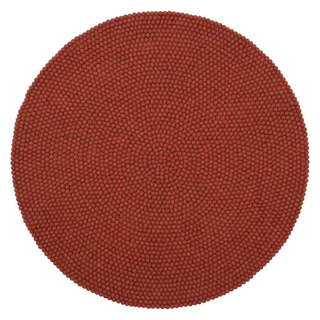 myfelt Lora Filzkugelteppich rund (Ø 70cm) Ø 70cm 029-070