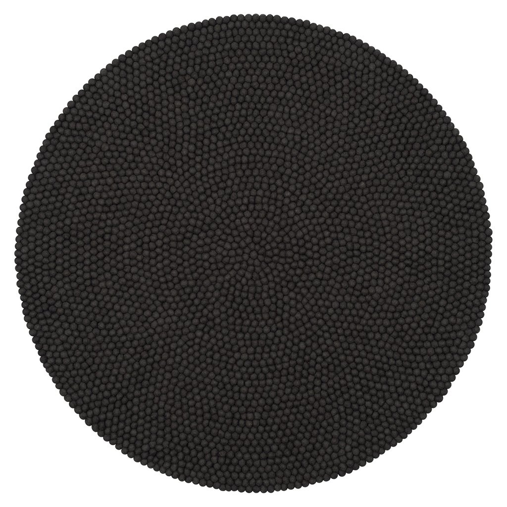 myfelt Kuno Filzkugelteppich rund (Ø 70cm) Ø 70cm 037-070