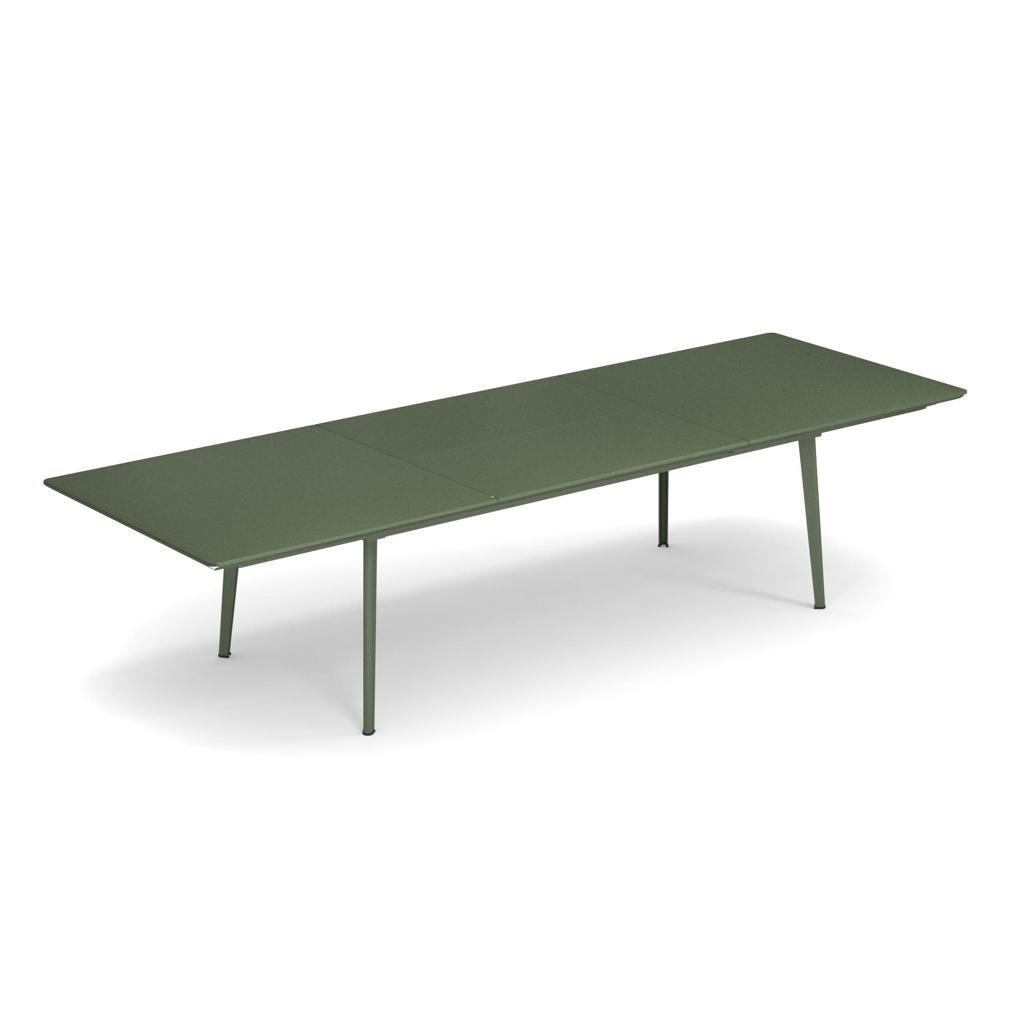 emu Plus4 3487 ausziehbarer Tisch 220+110 x 110 (militärgrün (17, MILITARY GREEN... militärgrün (17, MILITARY GREEN) 334871700