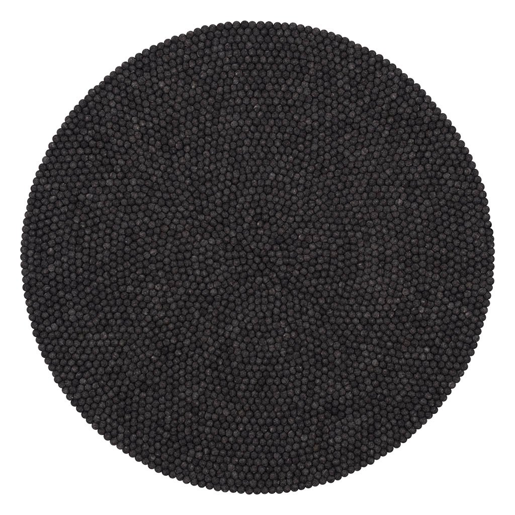 myfelt Hugo Filzkugelteppich rund (Ø 70cm) Ø 70cm 019-070