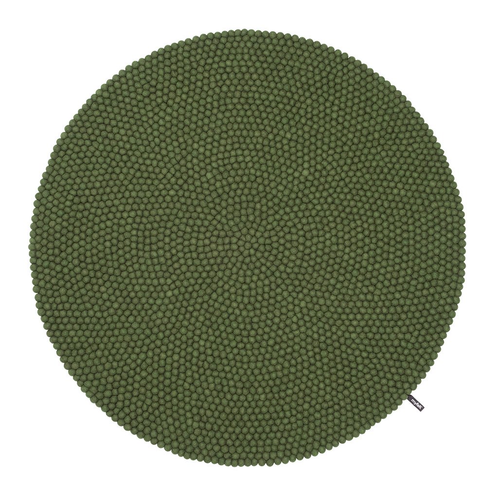 myfelt Jost Filzkugelteppich rund (Ø 70cm) Ø 70cm 050-070