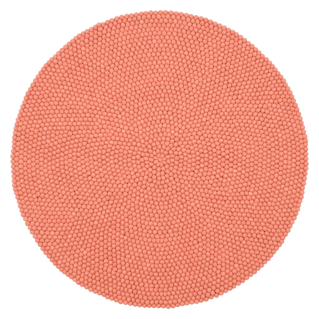 myfelt Lea Filzkugelteppich rund (Ø 70cm) Ø 70cm 030-070