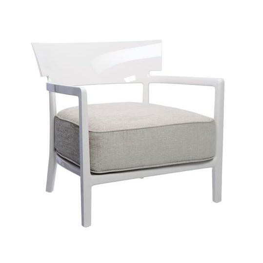 Kartell Cara Sessel (elfenbein, Solid) elfenbein | Solid 058421A