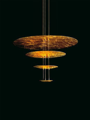 Catellani & Smith Macchina della Luce Mod. A Pendelleuchte gold MALG