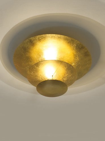 Catellani & Smith Macchina della Luce Mod. I Pendelleuchte gold MILG