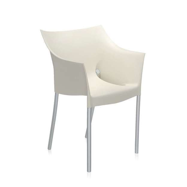 Kartell Dr. No Armlehnstuhl (wachsweiß) wachsweiß 048481L