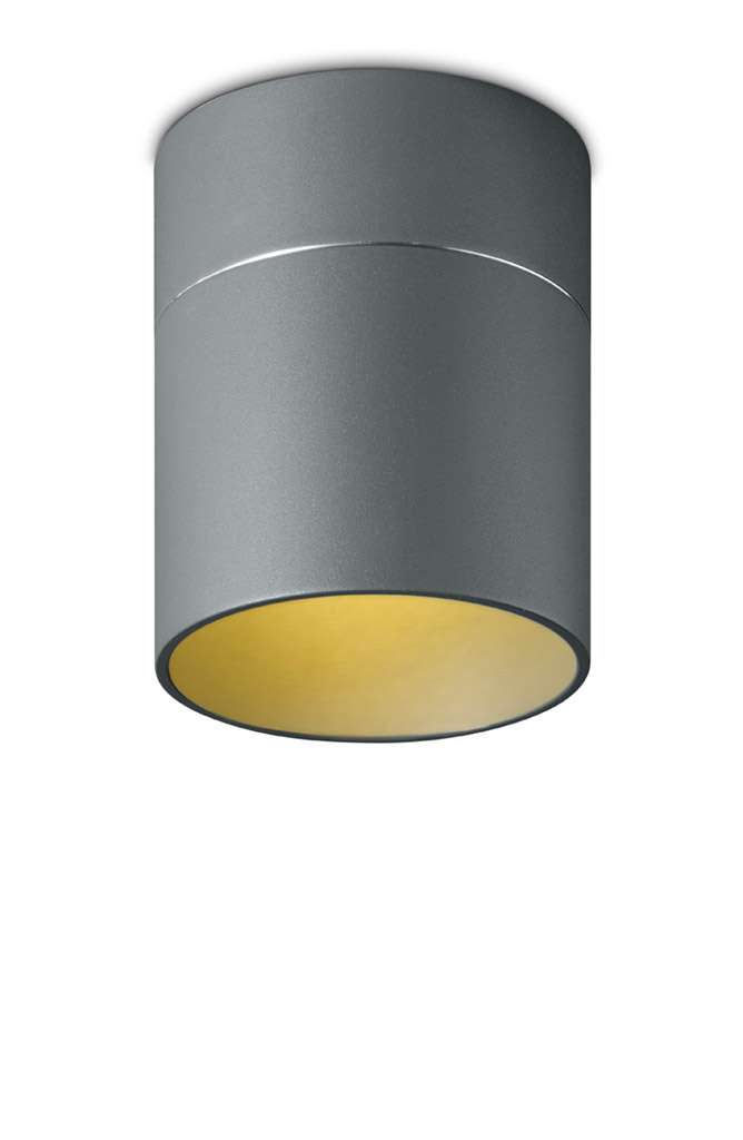 Oligo Tudor Deckenleuchte L 14cm | grau 41-864-44-45/45