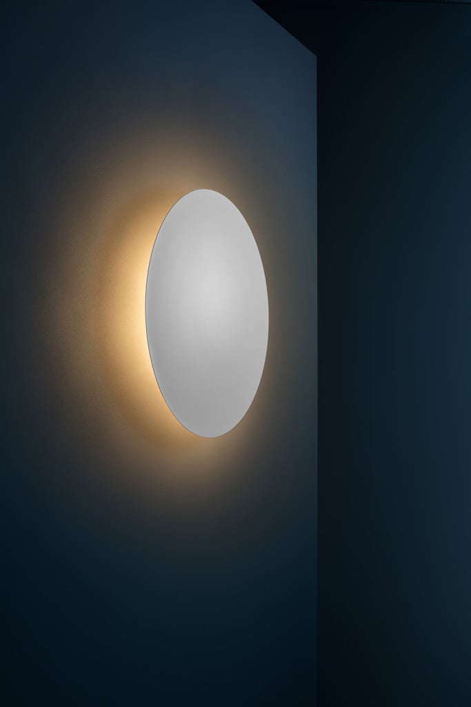 Catellani & Smith Francesca Wandleuchte Ø 80cm | weiß / Rückseite gold FR8230LWG