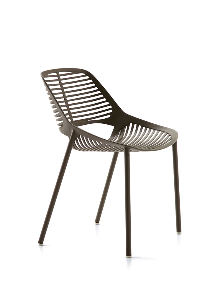 Fast Niwa Stuhl (grau metallic (9, Metallic Grey)) grau metallic (9, Metallic Grey) 881-9