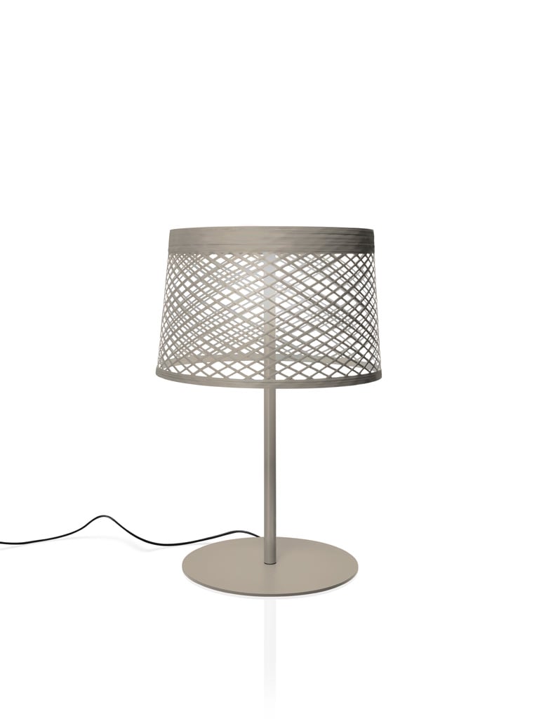 Foscarini Twiggy Grid XL LED Tischleuchte graubeige FN2900011_25