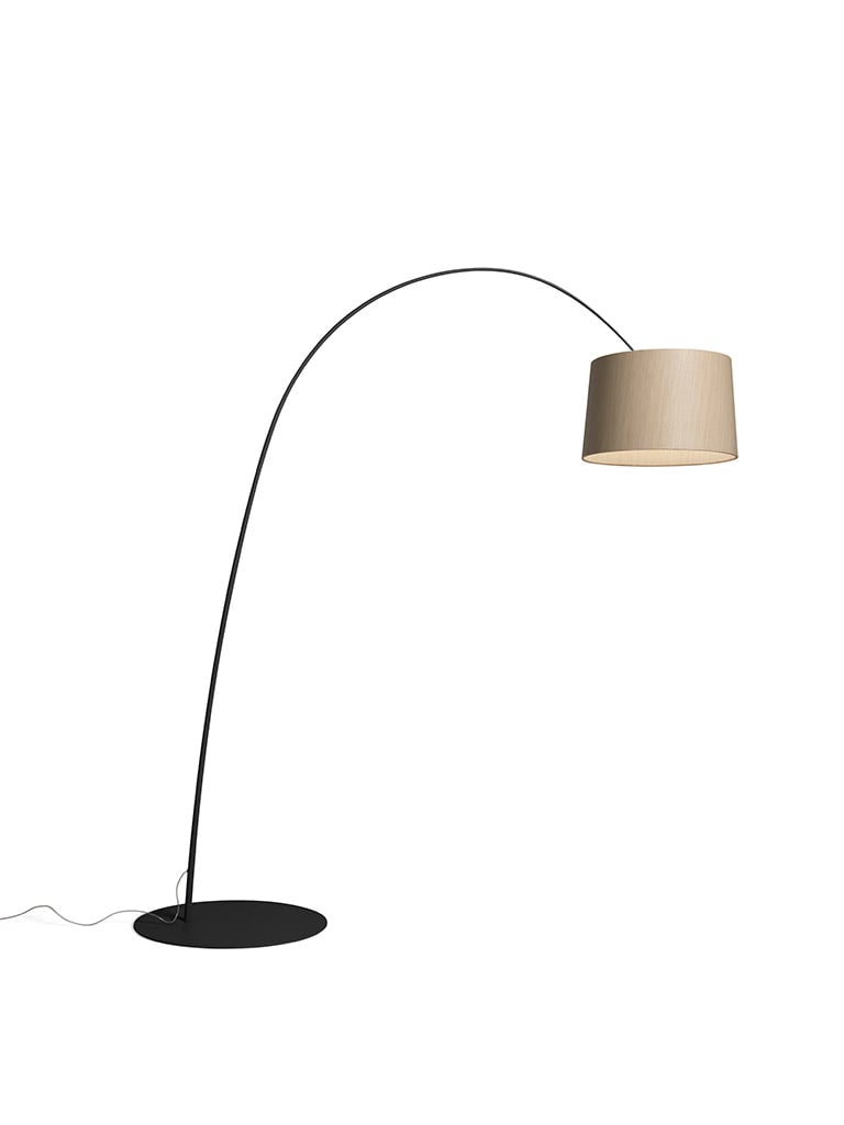 Foscarini Twiggy Wood MyLight Bogenleuchte schwarz FN159003WM1_50