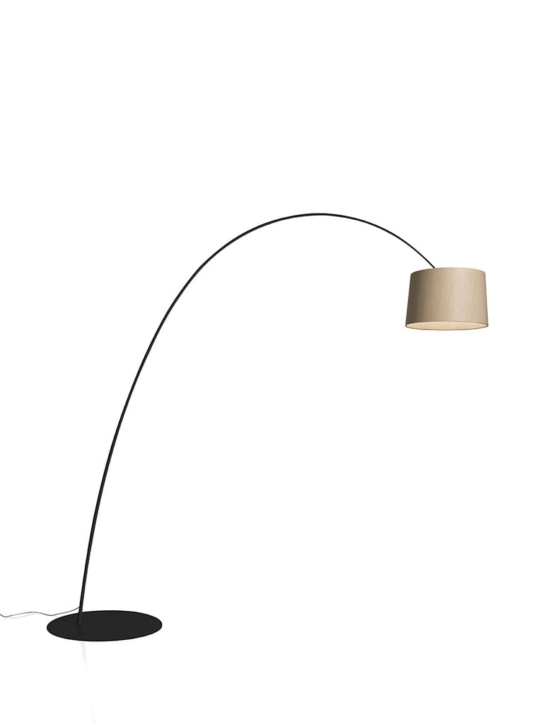 Foscarini Twiggy Elle Wood Bogenleuchte schwarz FN159013W1_50