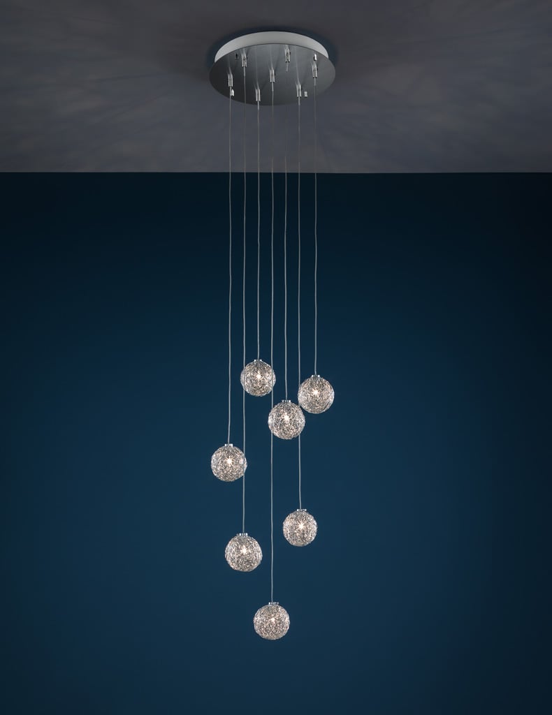 Catellani & Smith Sweet Light Chandelier Pendelleuchte Baldachin 30 x 30cm | 3 Pendel CSL3QL