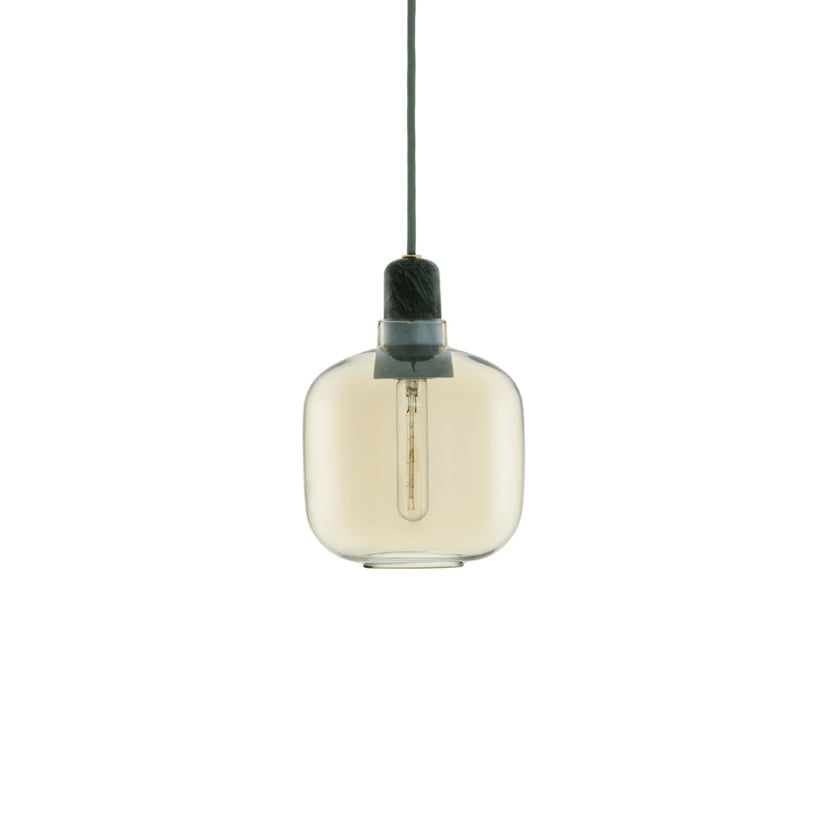 Normann Copenhagen Amp Pendelleuchte Small gold / grün 502117