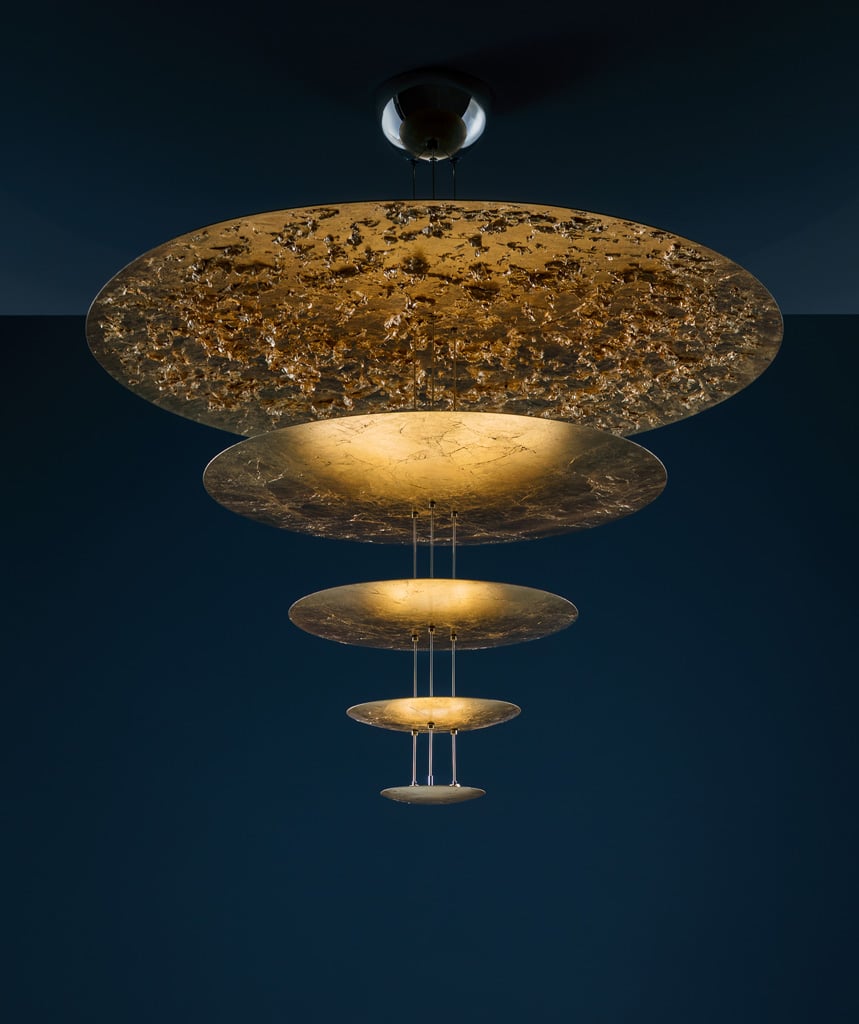 Catellani & Smith Macchina della Luce Mod. D Pendelleuchte gold MDLG