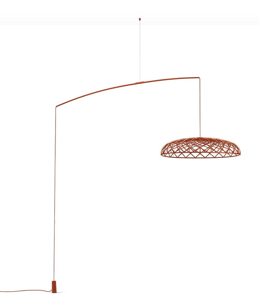 Flos Skynest Motion Pendelleuchte rot F6394035