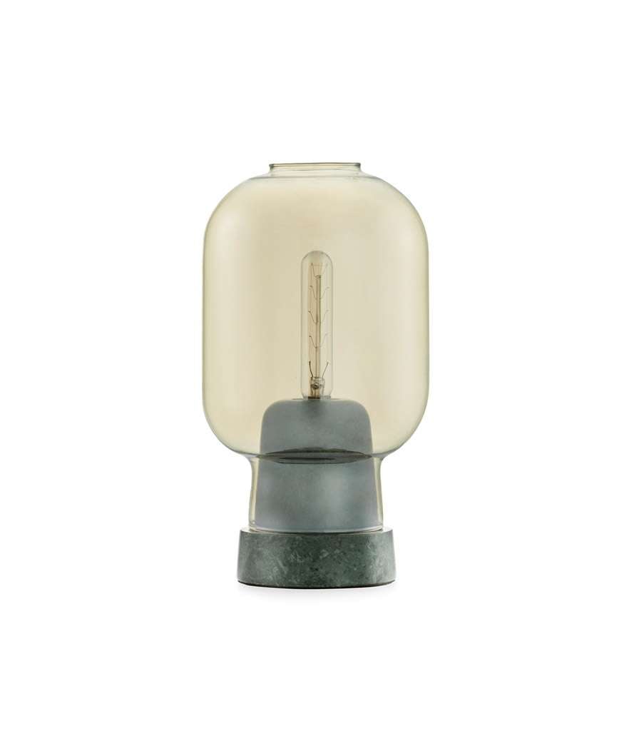 Normann Copenhagen Amp Tischleuchte gold / grün 502121