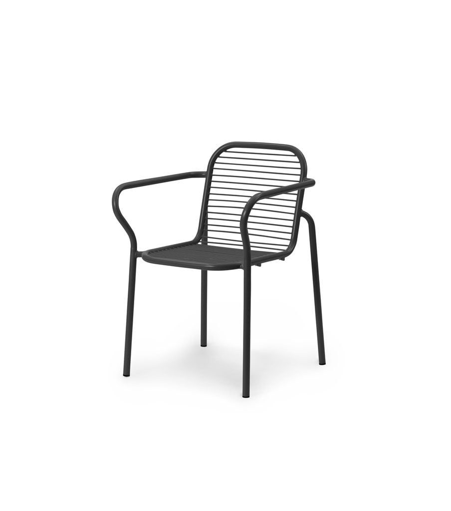 Normann Copenhagen Vig Armlehnstuhl schwarz 608026