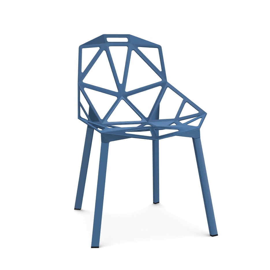 Magis Chair One Stuhl blau auslauffarbe-SD5460/5255