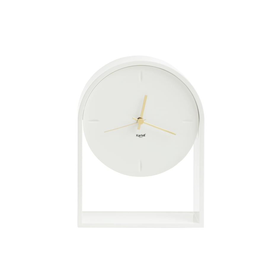 Kartell Air du Temps Uhr weiß 0193003