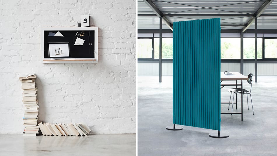 Ambivalenz Flaepps Staatssekretaerin und Hey-Sign Welle Paravent