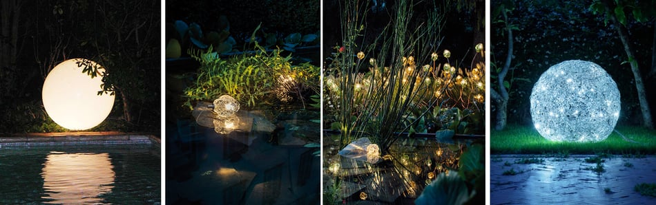 Slide Globo Bodenleuchte, Catellani & Smith Fil de Fer IP65 LED Outdoor Bodenleuchte und Catellani & Smith More Bodenleuchte