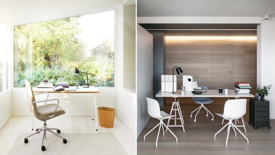 Normann Copenhagen Journal Schreibtisch und Magis 360° Container