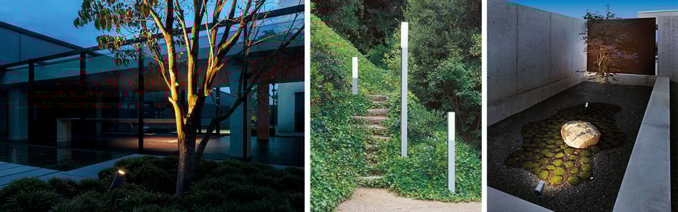 IP44 vic Strahler / Spießleuchte, Metalarte Nawa Outdoor Pollerleuchte und IP44 piek Pollerleuchte