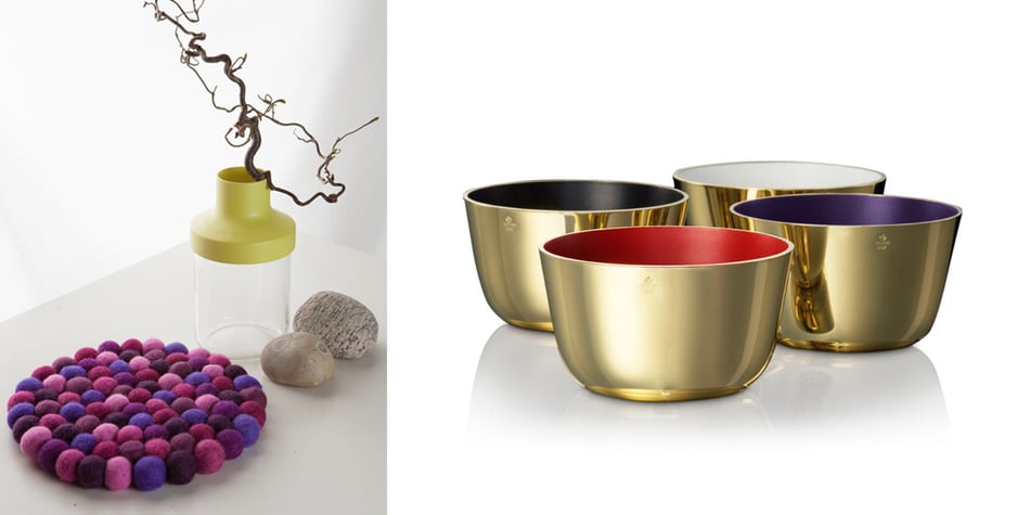 myfelt Viola Tischset und Klein und More Skultuna Bowl Schale
