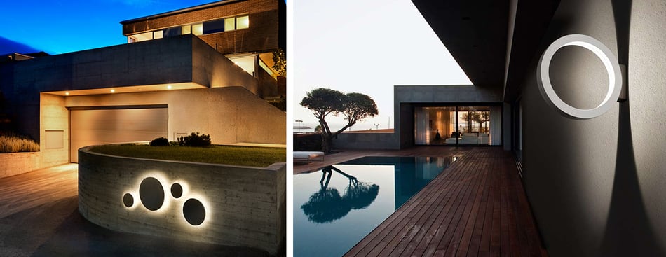 Light Point Soho W4 Wandleuchte, Cini & Nils Assolo Outdoor Wandleuchte / Deckenleuchte