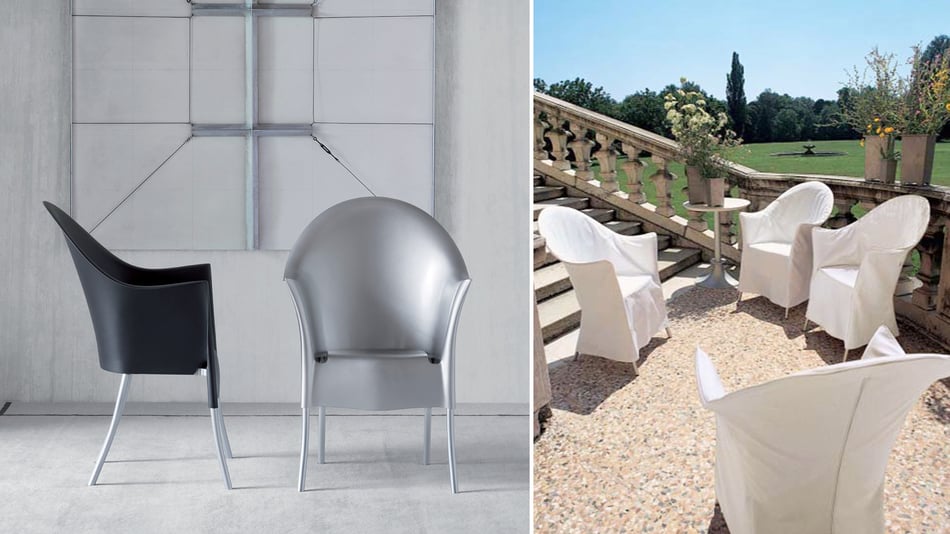 Driade Lord Yo Stuhl und Driade Lord Yo Husse